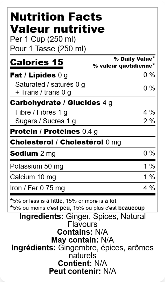 Ginger Ale - 10 Pack